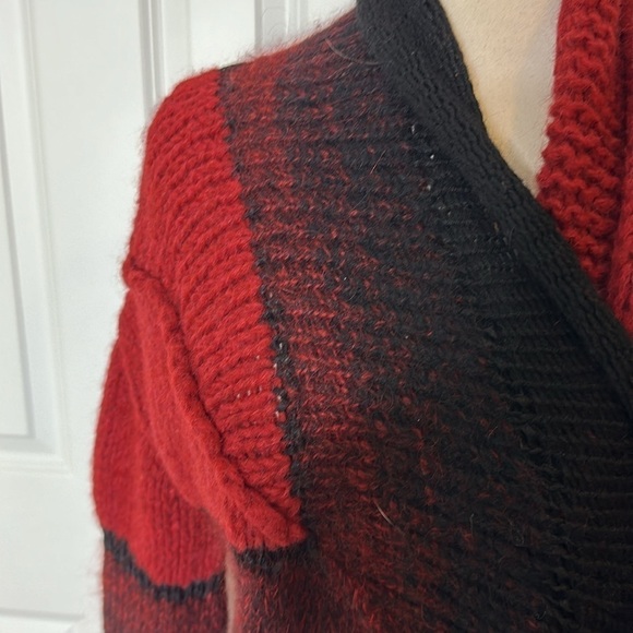 Isabel Benenato Alpaca Mohair Blend Open Cardigan Sz 42 - Picture 8 of 10